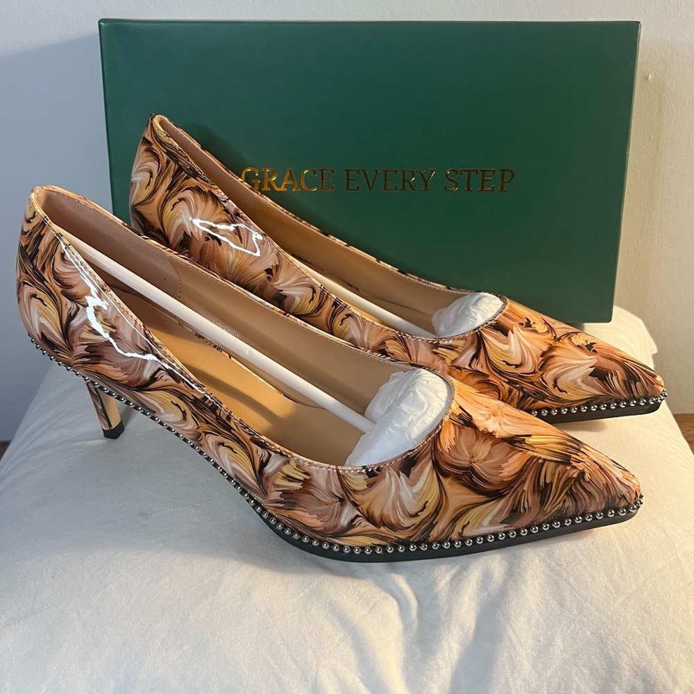 Pointed-Toe Stiletto 3” Heels